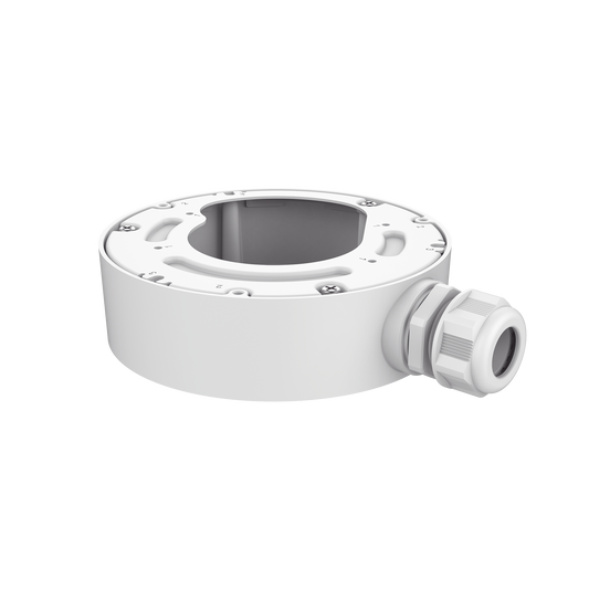 DS-2280ZJ-WA140 Caja de Conexión / Compatible con cámaras Fisheye IP / DS-2CD63C5G1-IVS y DS-2CD6365G1-IVS / Uso en Exterior