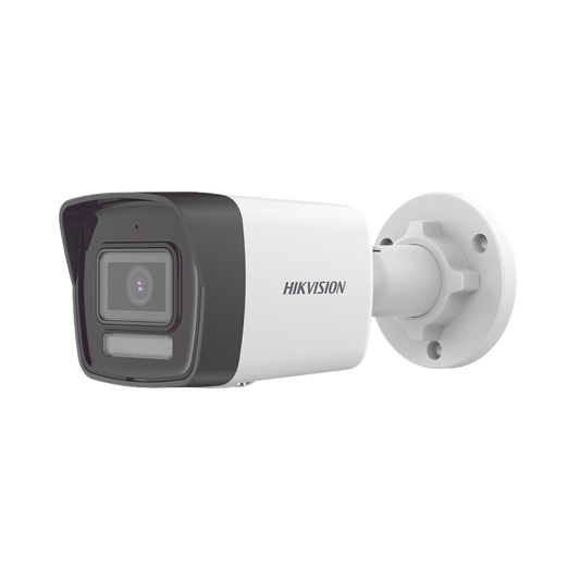 DS-2CD1023G2-LIU Bala IP 2 Megapixel / Lente 2.8 mm / Dual Light (30 mts IR + 20 mts Luz Blanca) / Micrófono Integrado / ACUSENSE Lite / Exterior IP67 / H.265+ / PoE / ONVIF