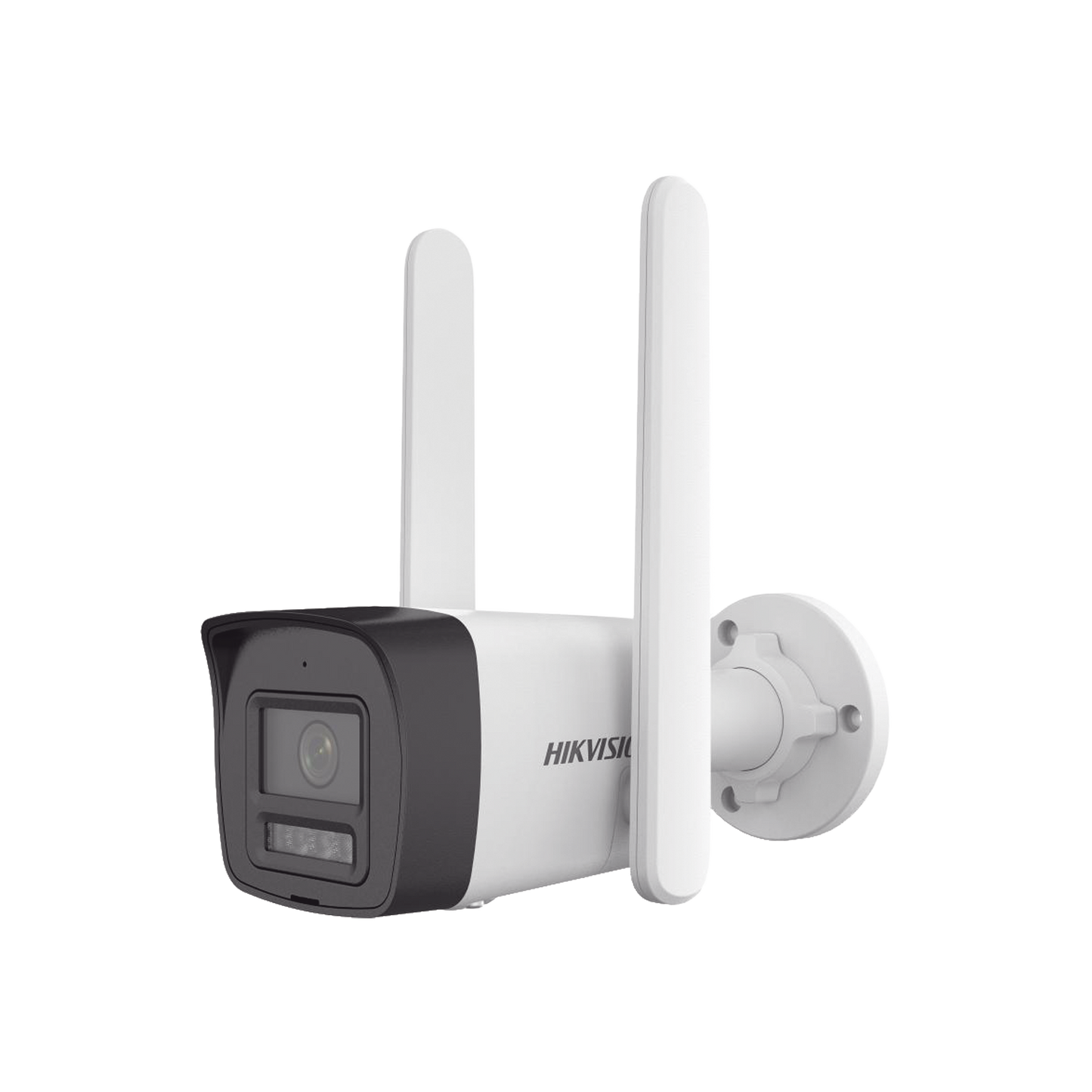 DS-2CD1043G2-LIDUF/4G/SL/LA/FUS [Dual Light + 4G] Bala IP 4 Megapixel / Lente 2.8 mm / 30 mts IR + 30 mts Luz Blanca / Micrófono Integrado / ACUSENSE Lite / Exterior IP67 / H.265 / ONVIF / Micro SD