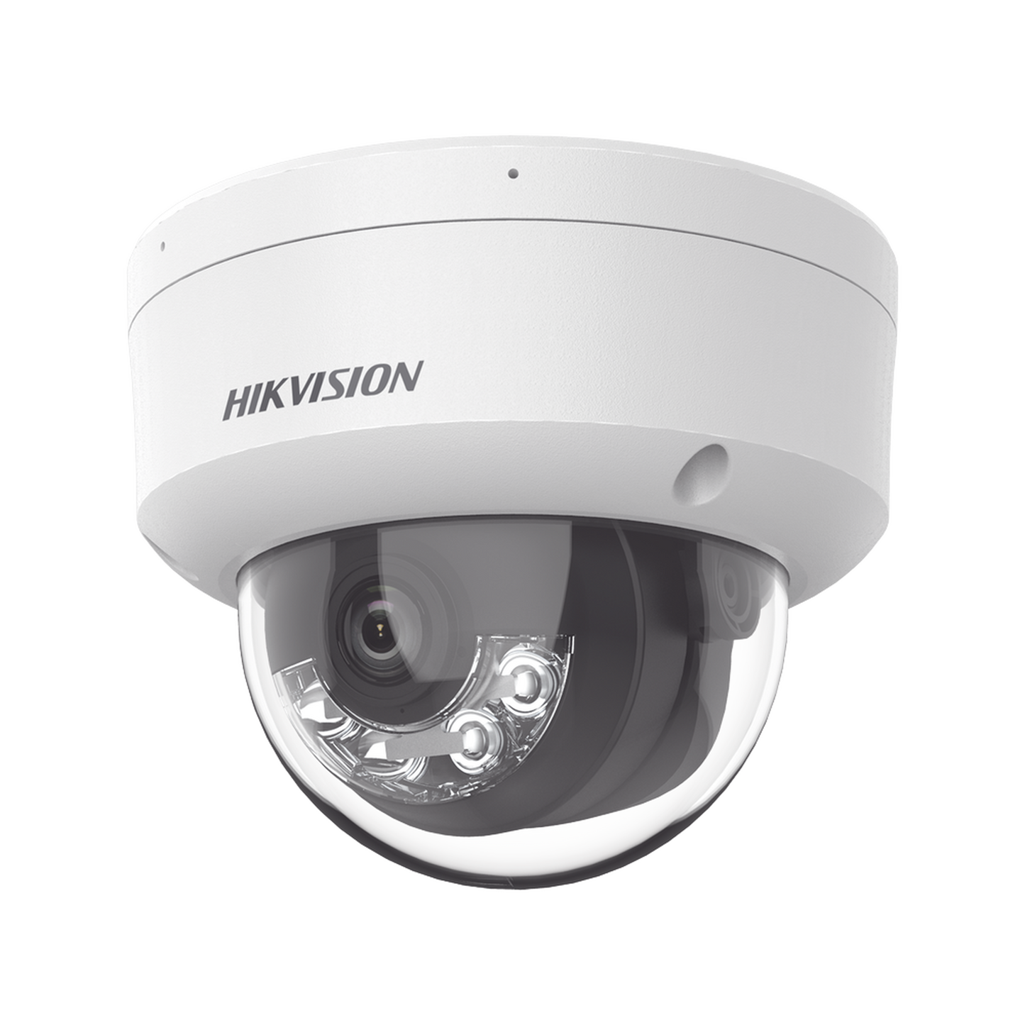 DS-2CD1123G2-LIU [Dual Light] Domo IP 2 Megapixel / Lente 2.8 mm / 30 mts IR + 20 mts Luz Blanca / Micrófono Integrado / Antivandálico IK08 / ACUSENSE Lite / Exterior IP67 / H.265 / PoE / ONVIF