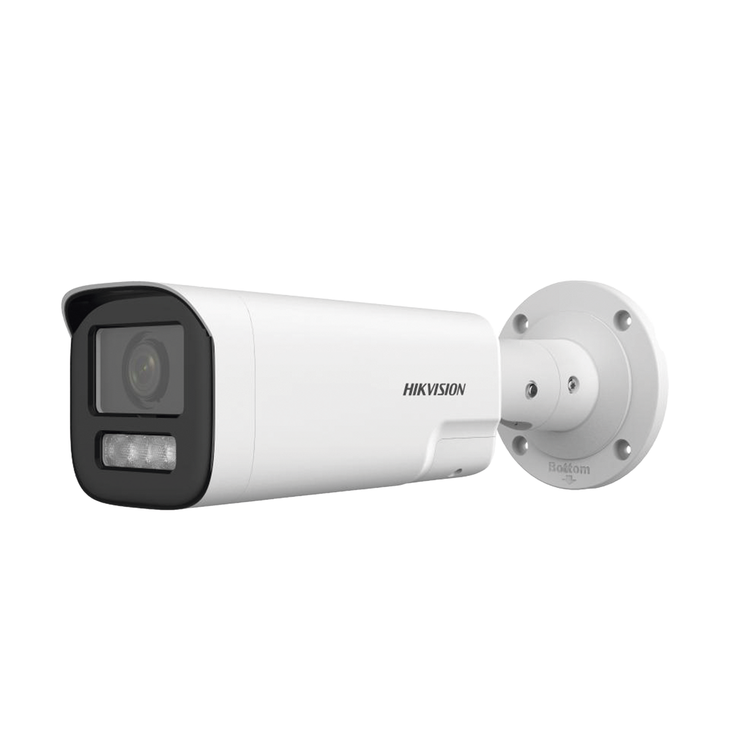 DS-2CD1643G2-LIZSU/SL Bala IP 4 Megapíxel / Lente Mot. 2.8 a 12 mm / Dual Light (50 mts IR + 50 mts Luz Blanca) / ACUSENSE Lite / Audio de Dos Vías /  Luz Intermitente y Alerta de Audio / Exterior IP67 / WDR 120 dB / PoE / ONVIF / Micro SD