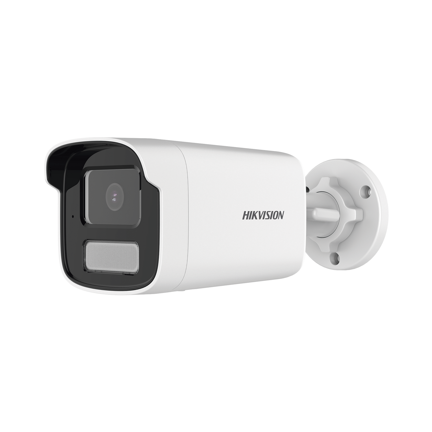 DS-2CD1T83G2-LIU(F) [Dual Light] Bala IP 8 Megapixel  (4K) / Lente 4 mm / 50 mts IR + 50 mts Luz Blanca / Micrófono Integrado / ACUSENSE Lite / Exterior IP67 / H.265 / PoE / ONVIF / Micro SD