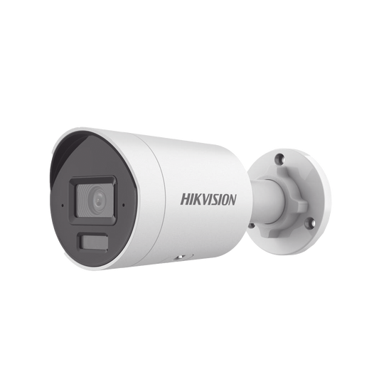 DS-2CD2023G2-LI2U [Dual Light + 2 Micrófonos Integrados] Bala IP 2 Megapixel / Lente 2.8 mm / 40 mts Luz Blanca + 40 mts IR / ACUSENSE / Exterior IP67 / WDR 120 dB / PoE / ONVIF / Micro SD / Metal / ACUSEARCH