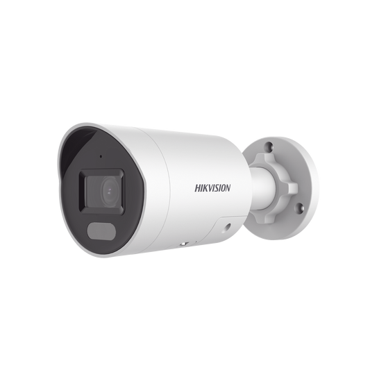 DS-2CD2047G2H-LIU/SL [Dual Light + ColorVu] Bala IP 4 Megapixel / Lente 2.8 mm / 40 mts IR + 40 mts Luz Blanca / Microfono Integrado / Exterior IP67 / WDR 130 dB / Videoanaliticos (Filtro de Falsas Alarmas) / Captura Facial / PoE / ACUSEARCH
