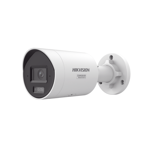 DS-2CD2047G3-LI2UY - [Dual Light + ColorVu 3.0 + HikAI] Bala IP 4 Megapixel / Lente 2.8 mm / 40 mts IR + Luz Blanca / 2 Microfonos Integrados / Exterior IP67 /  WDR 130 dB / ACUSENSE 3.0 / Metal / NEMA 4X / ACUSEARCH