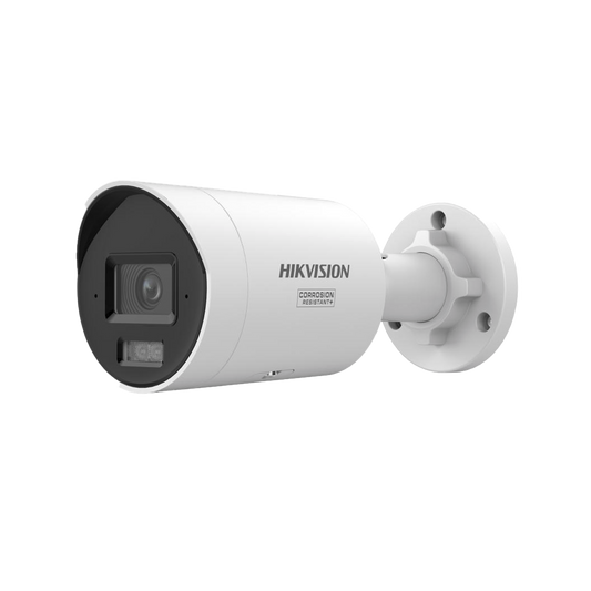 DS-2CD2067G3-LI2UY - [Dual Light + ColorVu 3.0 + HikAI] Bala IP 6 Megapixel / Lente 2.8 mm / 40 mts IR + Luz Blanca / 2 Microfonos Integrados / Exterior IP67 /  WDR 130 dB / ACUSENSE 3.0 / Metal / NEMA 4X / ACUSEARCH