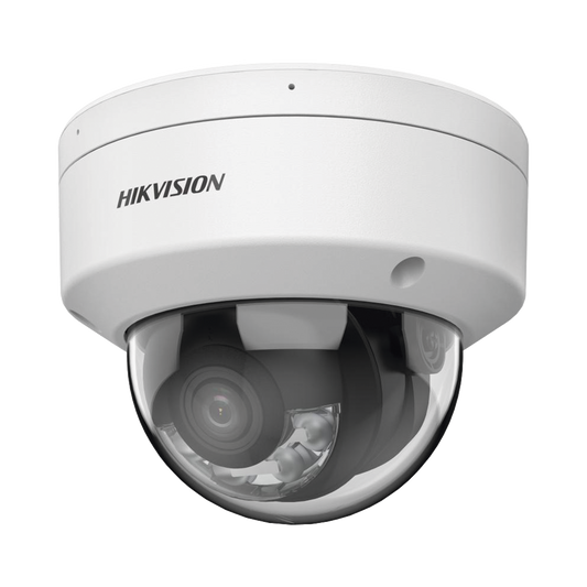 DS-2CD2147G2H-LISU [Dual Light + ColorVu] Domo IP 4 Megapixel / Lente 2.8 mm / 30 mts IR + 30 mts Luz Blanca /  Microfono Integrado / Audio y Alarmas I/O / Exterior IP67 /  IK10 / WDR 130 dB / ACUSENSE / Captura Facial / ACUSEARCH / ColorVu 2.0