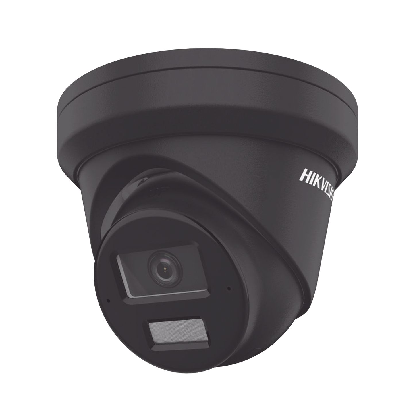 DS-2CD2343G2-LI2U(BLACK) [Dual Light + 2 Micrófonos Integrados] Turret IP 4 Megapixel / Color Negro / Lente 2.8 mm / 30 mts Luz Blanca + 30 mts IR / ACUSENSE / Exterior IP67 / WDR 120 dB / PoE / ONVIF / Micro SD / Metal / ACUSEARCH