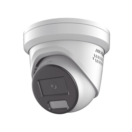 DS-2CD2387G2H-LISU/SL [Dual Light + ColorVu] Turret IP 8 Megapixel /  Lente 2.8 mm / 40 mts IR + 40 mts Luz Blanca / Exterior IP67 / Luz Intermitente y Alerta de Audio / Micrófono Integrado / Videoanaliticos (Filtro de Falsas Alarmas) / ACUSEARCH