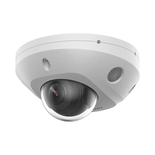 DS-2CD2543G2-LIS2U [Dual Light + 2 Micrófonos Integrados] Mini Domo IP 4 Megapixel / Lente 2.8 mm / 30 mts Luz Blanca + 30 mts IR / ACUSENSE / Exterior IP67 / IK8 /  WDR 120 dB / PoE / ONVIF / MicroSD / ACUSEARCH