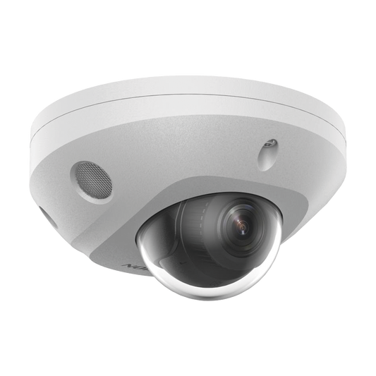 DS-2CD2563G2-LIS2U [Dual Light + 2 Micrófonos Integrados] Mini Domo IP 6 Megapixel / Lente 2.8 mm / 30 mts Luz Blanca + 30 mts IR / ACUSENSE / Exterior IP67 / IK8 /  WDR 120 dB / PoE / ONVIF / Micro SD / ACUSEARCH
