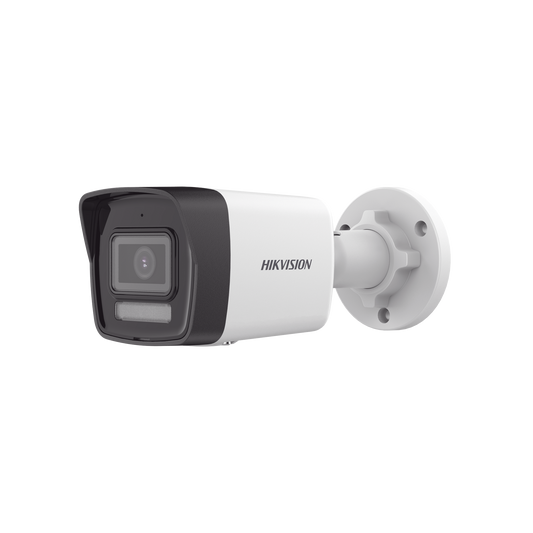 DS-2CD3041G2-LIUF - [Dual Light] Bala IP 4 Megapixel / Lente 2.8 mm / 30 mts IR + 20 mts Luz Blanca / Micrófono Integrado  / Exterior IP67 / H.265 / PoE / ONVIF / Micro SD