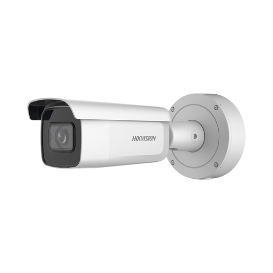 DS-2CD3646G2T-IZSY(H) Bala IP 4 Megapixel / Lente Mot. 2.7 a 13.5 mm / 60 mts IR EXIR / Exterior IP67 / IK10 / Anticorrosivo / WDR 120 dB / PoE + / Micro SD / 4 Analíticos: AcuSense, Deteccion Facial, Conteo de Personas por Cruce y Zona