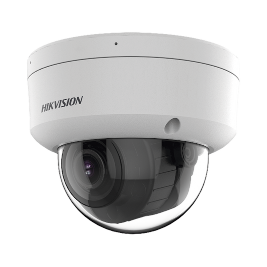 DS-2CD3741G2-LIZS - [Dual Light] Domo IP 4 Megapíxel / Lente Motorizado 2.7 a 13.5 mm / 30 mts IR + 30 mts Luz Blanca  / Exterior IP67 / IK10 / WDR 120 dB / PoE / ONVIF / Micro SD