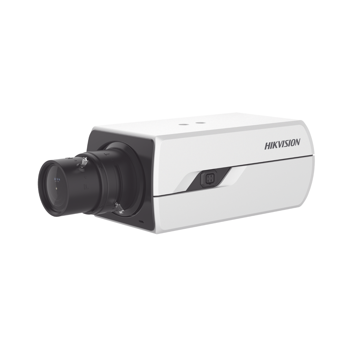 DS-2CD3843G0-AP - Camara Box IP 4 Megapixel / Serie PRO / DARKFIGHTER / PoE / 12 Vcc o 24 VCA / WDR 120 dB / ONVIF / RS-485 / BLC /  Entrada y Salida de Audio y Alarmas (No Incluye Lente) / Micro SD