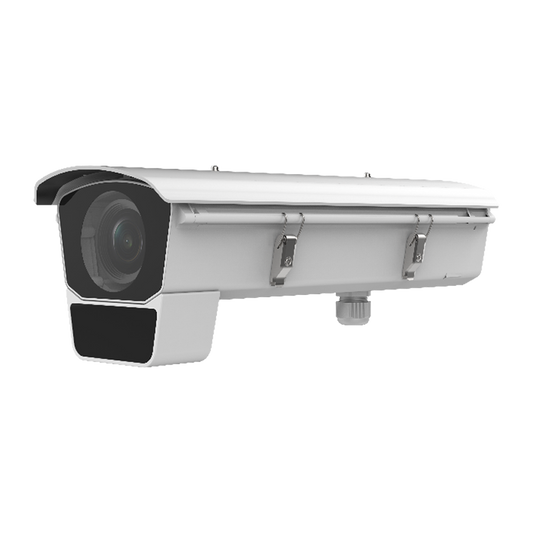 DS-2CD5026G0/E-IH Cámara Tipo Box de 2MP /  Lente 3.8- 16 mm / DarkFighter  / Con Gabinete / IK10 / IP66 / Detección de Rostros  / microSD
