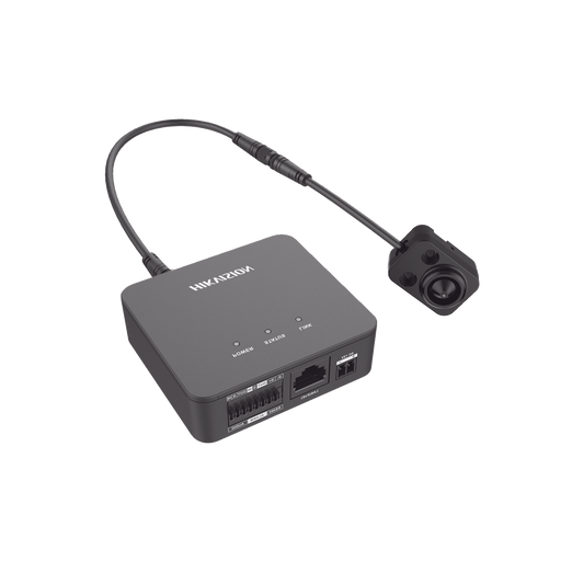 DS-2CD6425G1-20 - Pinhole IP 2 Megapixel / Lente 3.7 mm / 2 Mts Cable / PoE / Ideal para Cajeros Automáticos (ATM) / WDR / Micro SD / Cámara Tipo Block