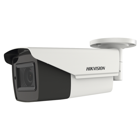 DS-2CE19U1T-AIT3ZF Bala TURBOHD 4K (8 Megapixeles) / Lente Mot. 2.7 a 13.5 mm / IR EXIR Inteligente 80 mts / Exterior IP67 / Soporta 12 Vcc & 24 VCA / dWDR