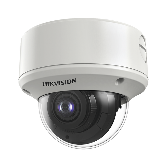DS-2CE56D8T-VPIT3ZF Domo TURBOHD 2 Megapixel (1080p) / Ultra Baja Iluminación / WDR 130 dB / Lente Mot. 2.7 - 13.5 mm / IP67 / IK10 / 60 mts IR EXIR / Metal