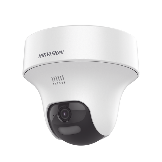 DS-2CE70D0T-PTLTS - [Audio Bidireccional + Dual Light + ColorVu] PT TURBOHD 2 Megapixel (1080p) / Lente 3.6 mm / 25 mts IR EXIR + 20 mts Luz Blanca / Micrófono y Bocina Integrado / Interior / Plastico / dWDR