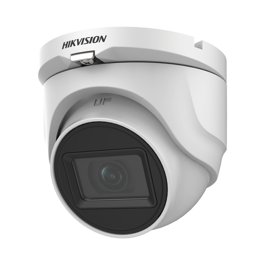 DS-2CE76H0T-ITMF(C) Turret TURBOHD 5 Megapixel / Lente 2.8 mm / 30 mts IR EXIR  / Exterior IP67 / Metal / 4 en 1 / dWDR