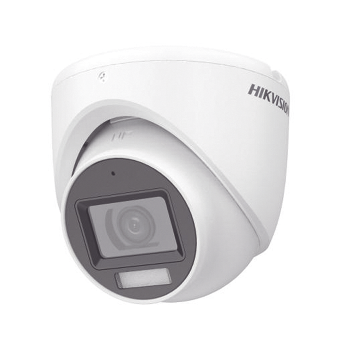DS-2CE76K0T-LMFS - [Dual Light + ColorVu] Turret TURBOHD 3K (5 Megapixel) / Lente 2.8 mm / 30 mts IR + 20 mts Luz Blanca / Gran Angular 104.9° / Exterior IP67 / Micrófono Integrado / dWDR / 4 Tecnologías / Metal