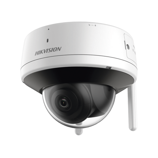 DS-2CV2141G2-IDW(E) Domo IP 4 Megapixel / Lente 2.8 mm / 30 mts IR / Exterior IP66 / Wi-Fi / WDR 120 dB / Soporta Micro SD / H.265+ / Micrófono y Bocina Interconstruido