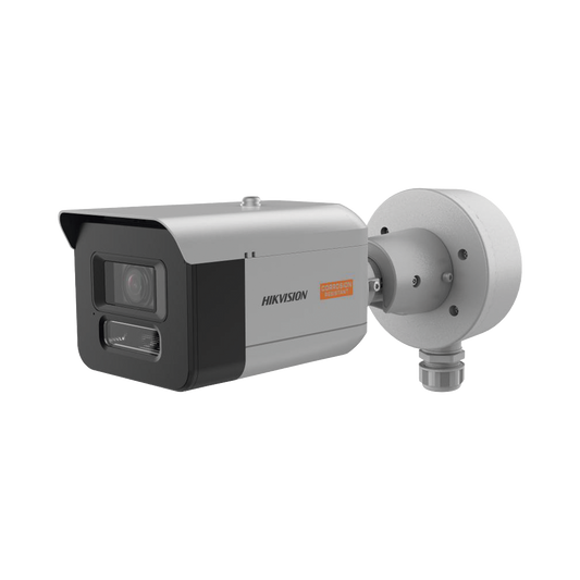Bala IP 4 Megapixel / Lente Mot 7 a 35mm / Polimero Anticorrosivo (Ideal para Zonas Costeras o Alta Salinidad) / ColorVu / 40 Metros Luz Blanca / WDR 120 dB / Exterior IP68 / ONVIF / C5-M / NEMA 4X / Micro SD