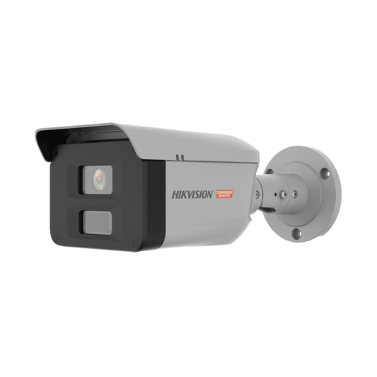 DS-2XC6047G0-LS(PA) Bala IP 4 Megapixel / Lente 2.8 mm / Polimero Anticorrosivo (Ideal para Zonas Costeras o Alta Salinidad) / ColorVu / 40 Metros Luz Blanca / WDR 120 dB / Exterior IP68 / ONVIF / C5-M / NEMA 4X / Micro SD