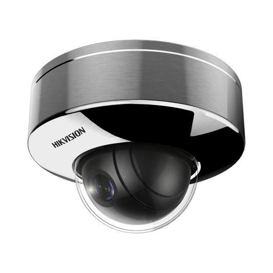 DS-2XE6145G0-HS/304 Domo IP 4 Megapixel / Lente 4 mm / H.265+ / Anticorrosivo / Exterior IP67 / WF-2 / NEMA 4X / 15 mts IR / WDR 120 dB / ONVIF / PoE / Micro SD
