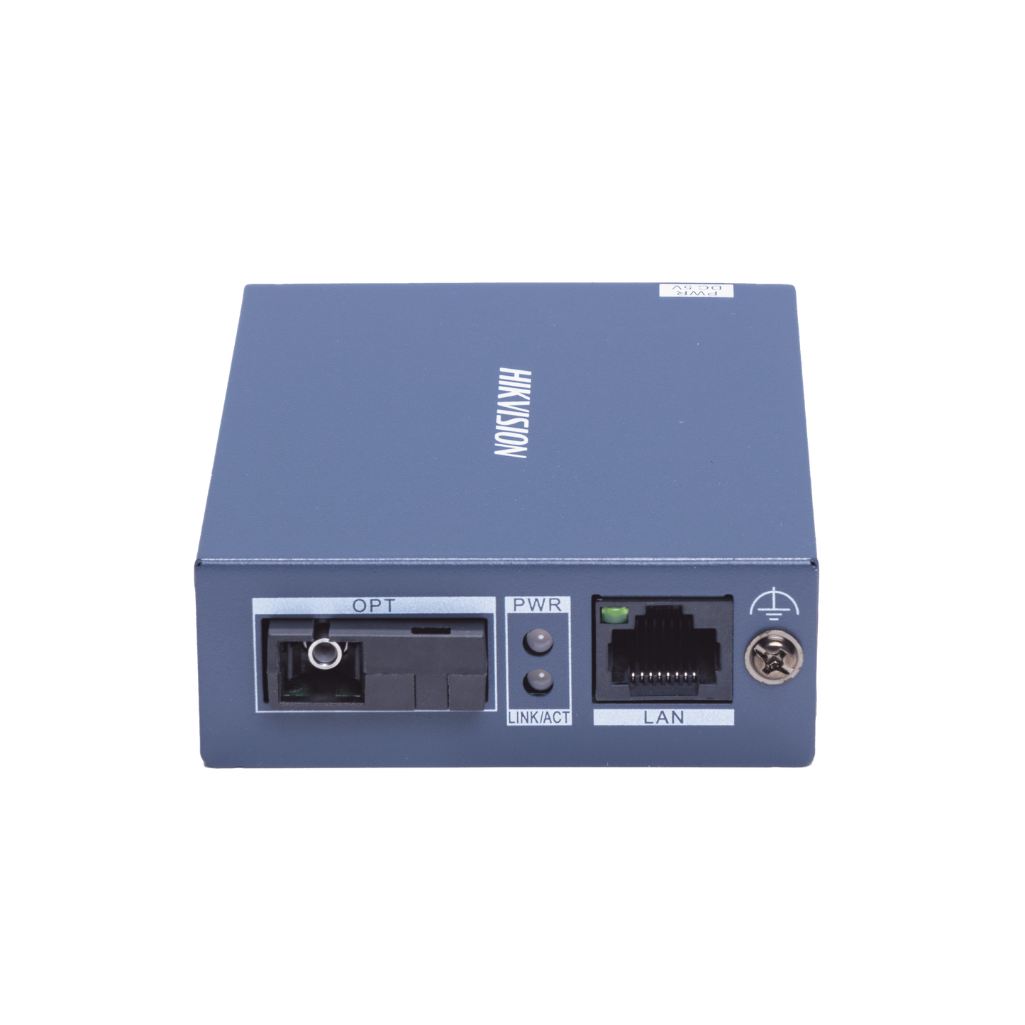 DS-3D501R-3 - Convertidor de medios UTP/FIBRA ÓPTICA (RX) / 1000 Mbps / Monomodo / Hasta 3 KM / CONECTOR SC