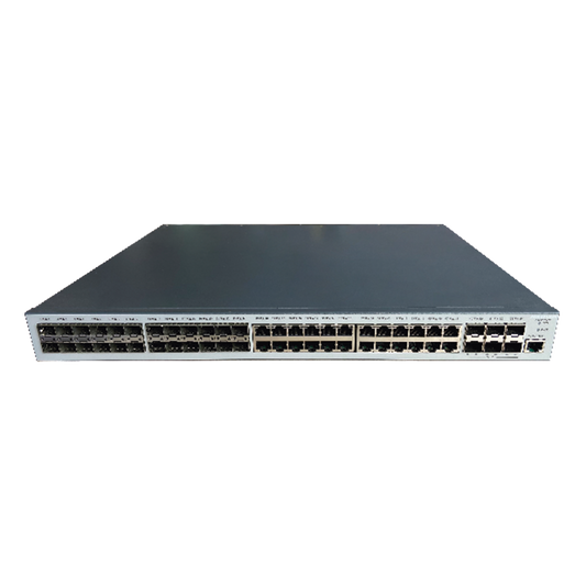 DS-3E3754TF - Switch Gigabit / Administrable Capa 3 / 24 puertos 10/100/1000 Mbps + 24 puertos SFP / 6 puertos SFP+ 10 G de Uplink.