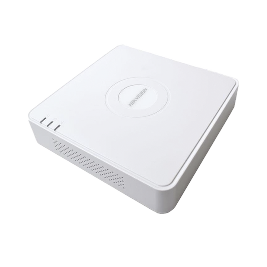 DS-7104NI-Q1/4P(D) NVR 4 Megapixel (Compatible con Cámaras ACUSENSE) / 4 canales IP / 4 Puertos PoE /1 Bahía de Disco Duro / Salida de Vídeo Full HD