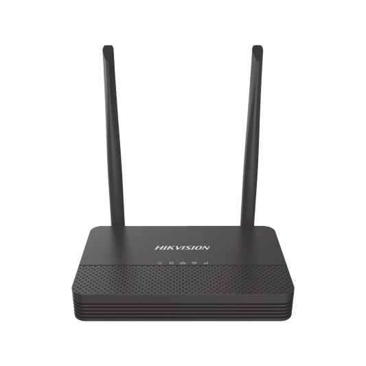 DS-7104NI-S1/W NVS (Hub) de 4 Megapixel / 4 Canales IP / Soporta Memoria Micro SD de 512 GB / 2 Antenas Wi-Fi / Se Conecta a Hik-Connect