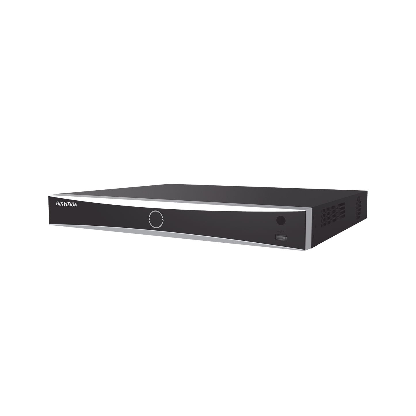 DS-7608NXI-K2/8P NVR 12 Megapixel (4K) / 8 canales IP / 8 Puertos PoE+ / AcuSense (Evita Falsas Alarmas) / Reconocimiento Facial / 2 Bahías de Disco Duro / HDMI en 4K / Alarmas I/O / 300 Metros PoE Modo Extendido