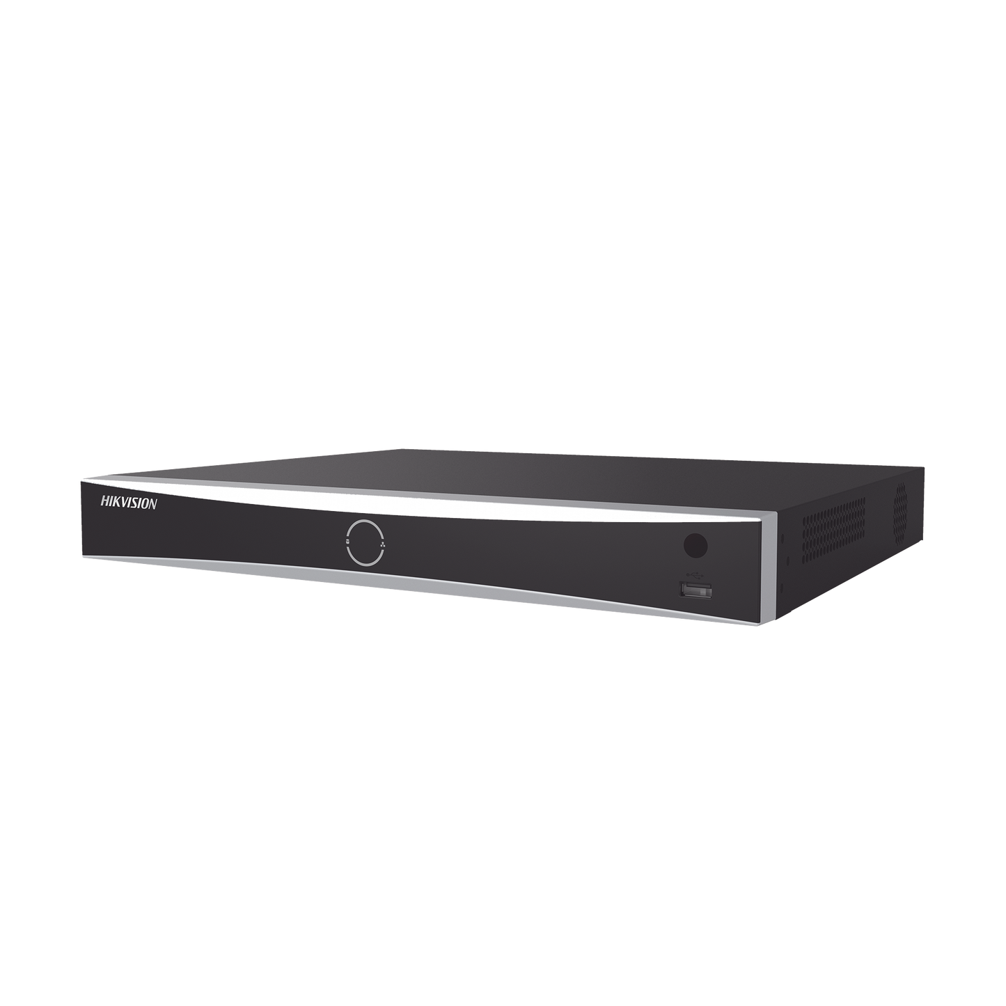 NVR 12 Megapixel (4K) / 32 canales IP / 16 Puertos PoE+ / Recocimiento Facial / AcuSense (Evita Falsas Alarmas) / 2 Bahías de Disco Duro / HDMI en 4K / Alarmas I/O / 300 Metros PoE Modo Extendido
