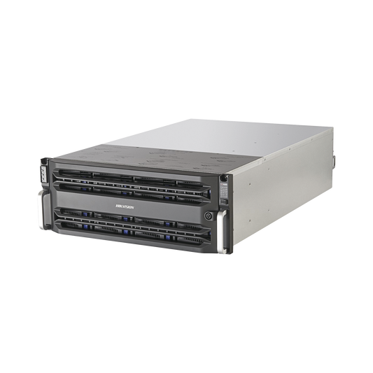 DS-AT1000S/450/25T Servidor de Almacenamiento en Red / Soporta 24 Discos Duros (Incluye 18 Discos de 25TB) / Soporta Hasta 400 Canales / Controlador Simple