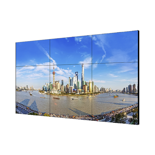 Pantalla LCD 55 para Videowall / Entrada HDMI - VGA - DVI - DP / Monitor Robusto / Bisel Delgado (1.8 mm) / Daisy Chain (Conexion en Cadena sin Software)