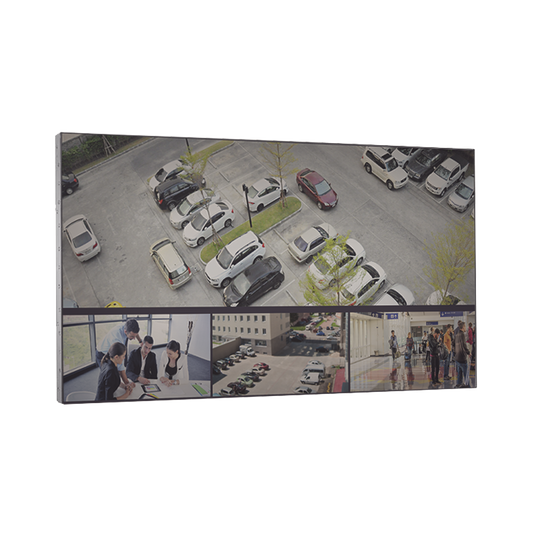 Pantalla LCD 55 para Videowall / Entrada HDMI - VGA - DVI - DP / Monitor Robusto / Bisel Delgado (3.5 mm) / Daisy Chain (Conexion en Cadena sin Software)