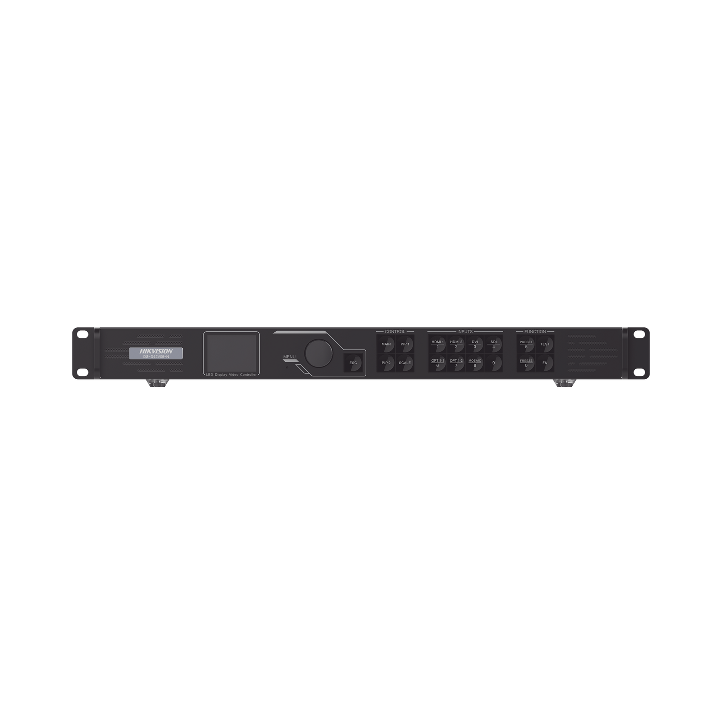 DS-D42V06-N(V2) Controlador para Videowall  / 6 Puertos RJ45 para Paneles LED / Compatible con Pantallas LED Para Exterior / Compatible con DS-D4440FO-BKI y DS-D4225FO-BGF