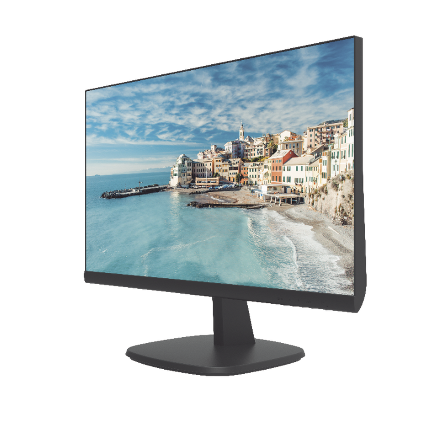 Monitor LED Full HD de 27 / Ideal para CCTV, Oficina y Hogar / Entrada HDMI-VGA / Montaje VESA (100 X 100) / Uso 24/7