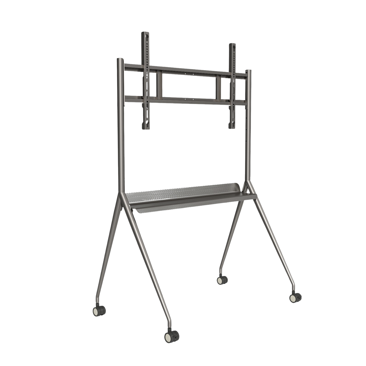 Montaje de Piso Móvil para Pantallas de 86 y 98 / Compatible con VESA / Incluye Soporte para Pantalla