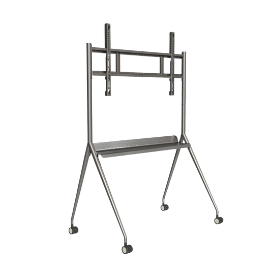 Montaje de Piso Móvil para Pantallas de 86 y 98 / Compatible con VESA / Incluye Soporte para Pantalla