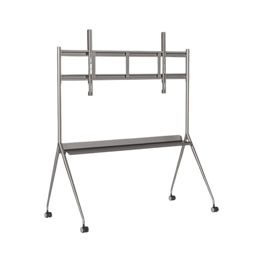 DS-D5ABKY2-M Montaje de Piso Móvil para Pantallas de 75 y 86 / Compatible con VESA / Incluye Soporte para Pantalla