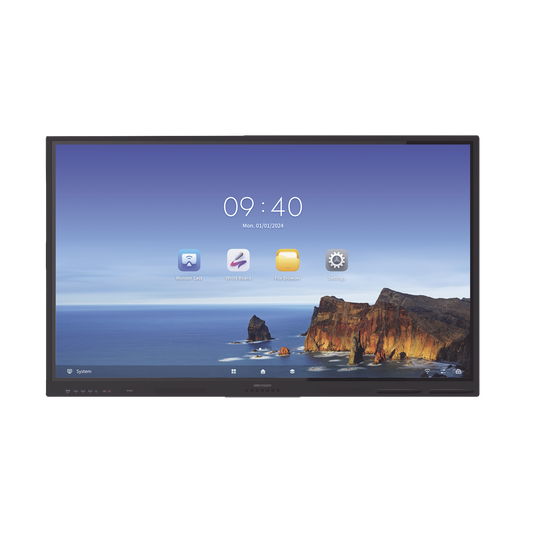 DS-D5B65RB/EL Pantalla Interactiva Touch de 65 Android 13 / Resolución 4K / Bocinas Integradas / Entradas HDMI / Incluye 2 Lápices para Escribir