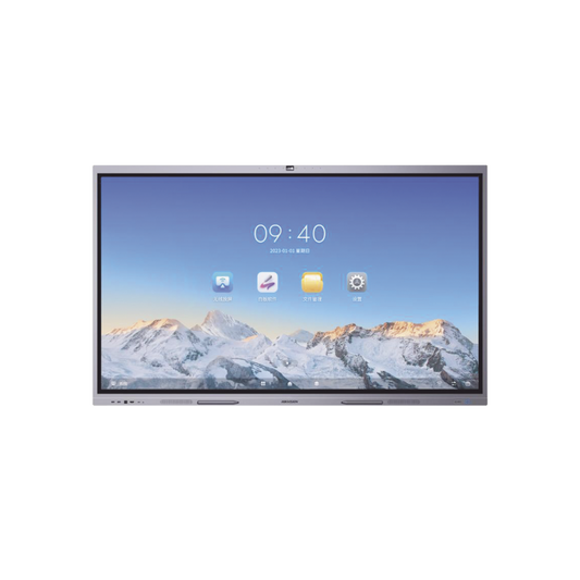 DS-D5C65RB/B Pantalla Interactiva Touch de 65 Android 13 (Actualizable a Android 14) / Cámara Web 8 MP / Resolución 4K / Bocinas Integradas / Entradas HDMI y VGA / Incluye 2 Lápices para Escribir