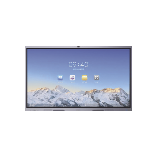 DS-D5C86RB/B(EDLA) Pantalla Interactiva Touch de 86 Android 13 (Actualizable a Android 14) / Certificado EDLA / Cámara Web 8 MP / Resolución 4K / Bocinas Integradas / Entradas HDMI y VGA / Incluye 2 Lápices para Escribir