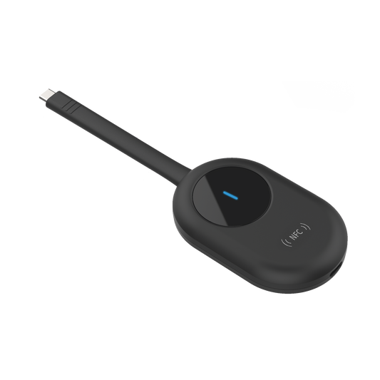 DS-D5SC3B-B Dongle (Adaptador) de Proyección Inalambrica Para Pantallas Interactivas HIKVISION Serie DS-D5CxxRB/B / Compatible con Windows y Mac / Conector Tipo C (Incluye Adaptador USB-A - USB-C)