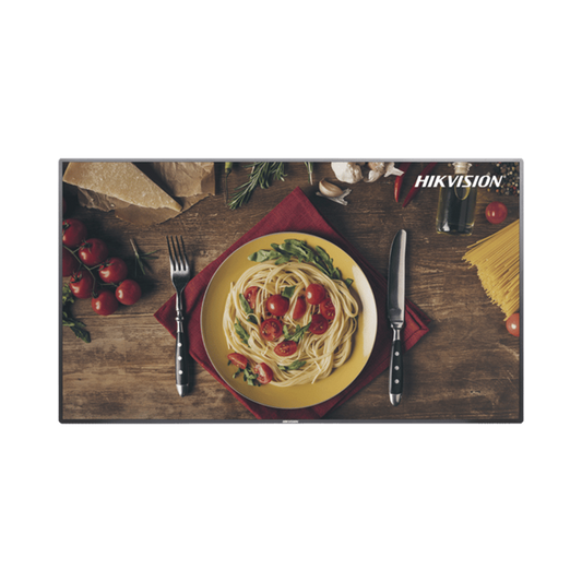 Pantalla LED 4K de 43 para Publicidad Digital / Programación de Horarios / Contenido Personalizado / Sistema Operativo Android / WiFi / Bocinas Integradas