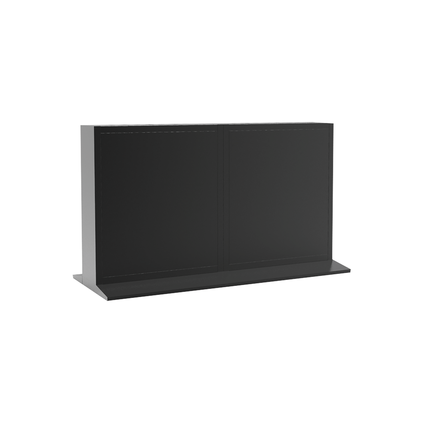 DS-DN55B3M/B Gabinete Pedestal Modular Para Piso / Compatible con Monitor de 55 / Especial para Videowall / Compatible con DS-D2055NL-B/G - DS-D2055LU-Y